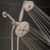 Oxygenics Drench Brushed Nickel 55-Spray Rain Dual Shower Head 1.8-GPM (6.8-LPM) -Valpar Bathroom Shop 010147756883 10467911 1800x1800