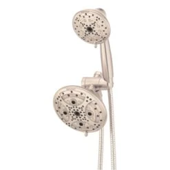Oxygenics Drench Brushed Nickel 55-Spray Rain Dual Shower Head 1.8-GPM (6.8-LPM) -Valpar Bathroom Shop 010147756883 10467917 1800x1800