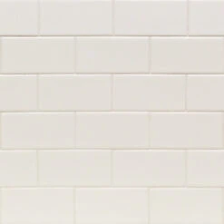 Bond Tile Core White 3 In. X 6 In. Matte Ceramic Subway Wall Tile (54 Pieces 6.54 Sq. Ft. / Box)