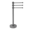 Allied Brass Vanity Top 3 Swing Arm Guest Towel Holder With Twisted Accents In Matte Gray -Valpar Bathroom Shop 013895251365xl 1800x1800