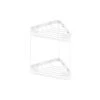 Allied Brass 1.7-in H Screw Mount Solid Brass Matte White Hanging Shower Caddy 1 Allied Brass 1.7-in H Screw Mount Solid Brass Matte White Hanging Shower Caddy -Valpar Bathroom Shop 013895290937xl 1800x1800