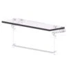 Allied Brass Carolina Crystal Polished Chrome 1-Tier Brass Wall Mount Bathroom Shelf -Valpar Bathroom Shop 013895650335xl 1800x1800