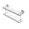 Allied Brass Monte Carlo Satin Chrome 2-Tier Brass Wall Mount Bathroom Shelf -Valpar Bathroom Shop 013895922869xl 1800x1800