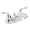 Project Source Chrome 2-Handle 4-in Centerset WaterSense Bathroom Sink Faucet With Drain -Valpar Bathroom Shop 019934463942 1800x1800
