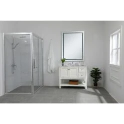 Timeless Home 48 In. H X 36 In. W Single Modern Rectangular Aluminum Lighted LED Mirror In Silver(5000K) 19 Timeless Home 48 In. H X 36 In. W Single Modern Rectangular Aluminum Lighted LED Mirror In Silver(5000K) -Valpar Bathroom Shop 023135a8cae7aecdd70542903913dbd7 1800x1800