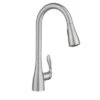 Delta Moen Georgene Spot Resist Stainless 1-Handle Deck Mount Pull-Down Handle/Lever Commercial/Residential Kitchen Faucet (Deck Plate Included) 1 Delta Moen Georgene Spot Resist Stainless 1-Handle Deck Mount Pull-Down Handle/Lever Commercial/Residential Kitchen Faucet (Deck Plate Included) -Valpar Bathroom Shop 026508295380 1800x1800