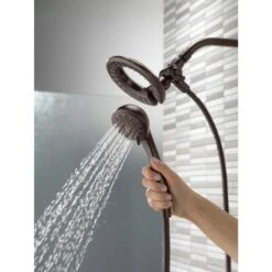 Delta In2ition Venetian Bronze 4-Spray Dual Shower Head 1.75-GPM (6.6-LPM) -Valpar Bathroom Shop 034449641067 12170746 1800x1800