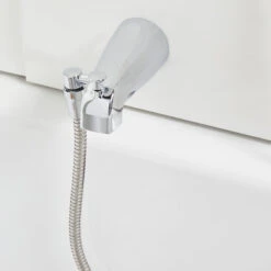 Delta Stainless Steel Bathtub Spout With Diverter