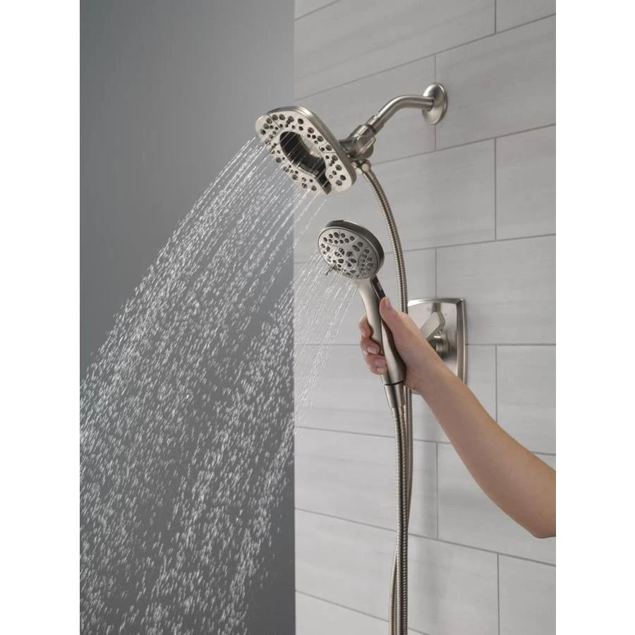 Delta Ashlyn Stainless 1-Handle Shower Faucet 3 Delta Ashlyn Stainless 1-Handle Shower Faucet