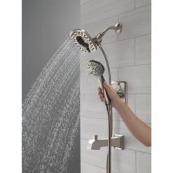 Delta Ashlyn Stainless 1-Handle Bathtub And Shower Faucet