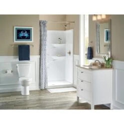 Delta Windemere Brushed Nickel 2-handle 4-in Centerset WaterSense Bathroom Sink Faucet With Drain -Valpar Bathroom Shop 034449810326 08614985 1800x1800