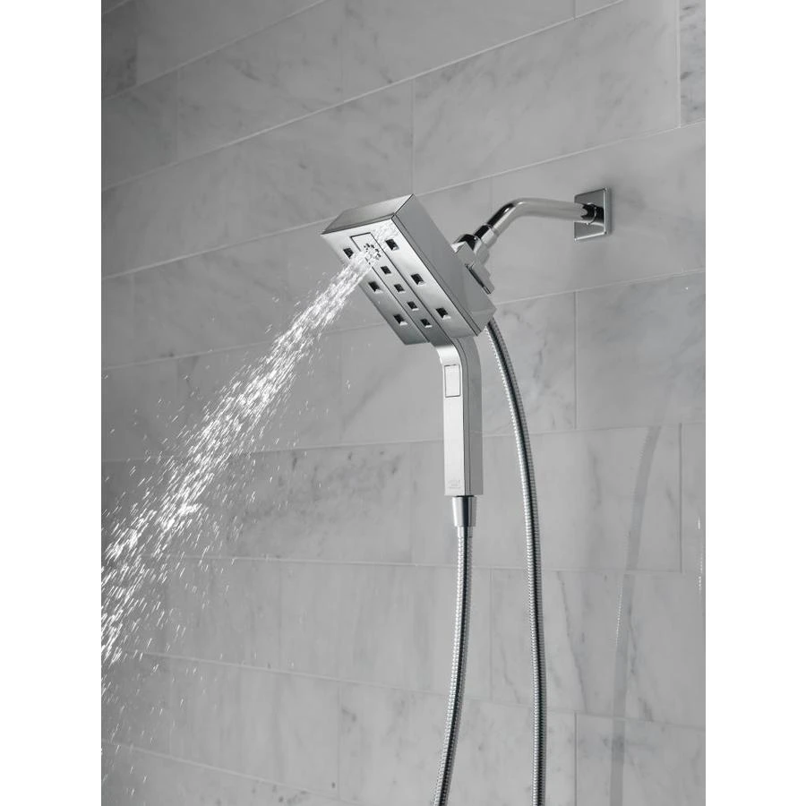 Delta In2ition H2Okinetic Chrome 4-Spray Dual Shower Head 2-GPM (7.6-LPM) 11 Delta In2ition H2Okinetic Chrome 4-Spray Dual Shower Head 2-GPM (7.6-LPM) - Image 9