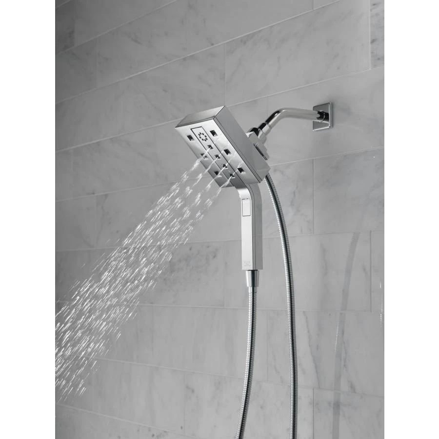 Delta In2ition H2Okinetic Chrome 4-Spray Dual Shower Head 2-GPM (7.6-LPM) 13 Delta In2ition H2Okinetic Chrome 4-Spray Dual Shower Head 2-GPM (7.6-LPM) - Image 11