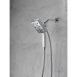 Delta In2ition H2Okinetic Chrome 4-Spray Dual Shower Head 2-GPM (7.6-LPM) 32 Delta In2ition H2Okinetic Chrome 4-Spray Dual Shower Head 2-GPM (7.6-LPM) -Valpar Bathroom Shop 034449827546 12330488 1800x1800
