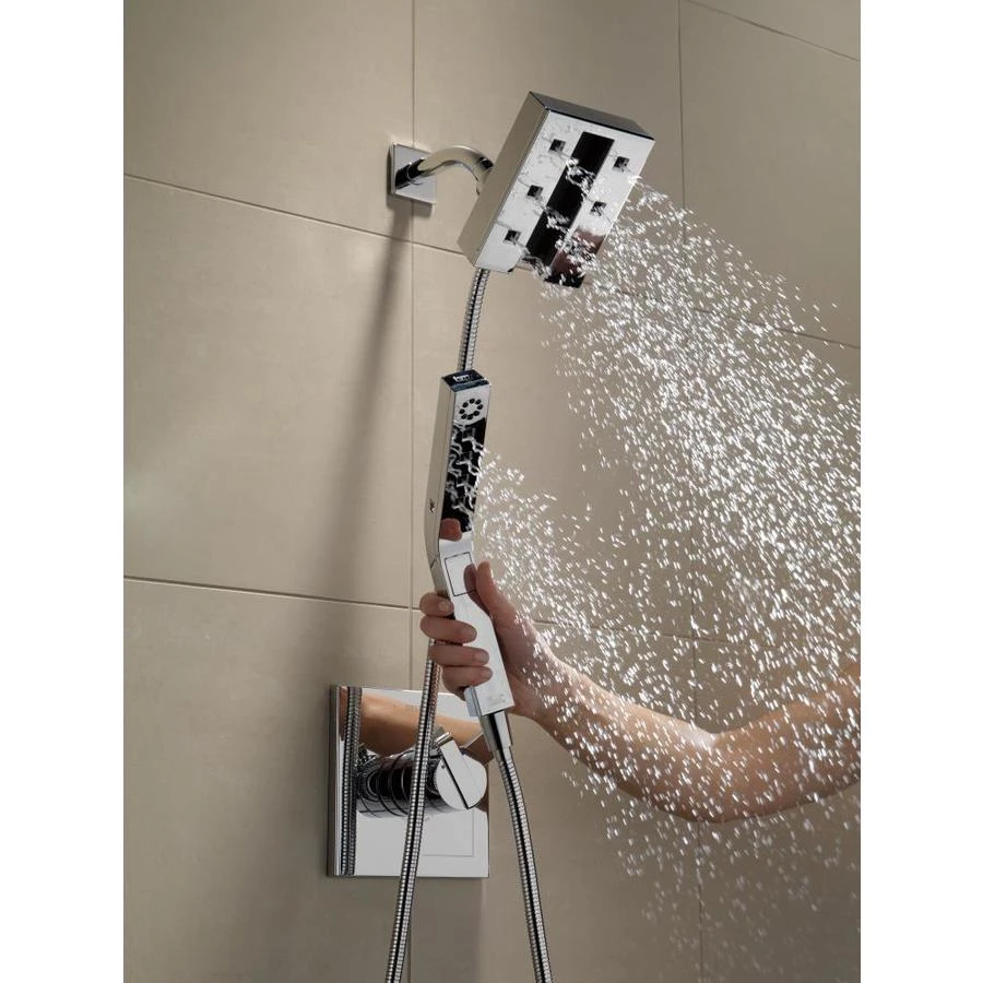 Delta In2ition H2Okinetic Chrome 4-Spray Dual Shower Head 2-GPM (7.6-LPM) 16 Delta In2ition H2Okinetic Chrome 4-Spray Dual Shower Head 2-GPM (7.6-LPM) - Image 14
