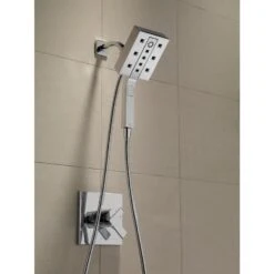 Delta In2ition H2Okinetic Chrome 4-Spray Dual Shower Head 2-GPM (7.6-LPM) 37 Delta In2ition H2Okinetic Chrome 4-Spray Dual Shower Head 2-GPM (7.6-LPM) -Valpar Bathroom Shop 034449827546 12330493 1800x1800