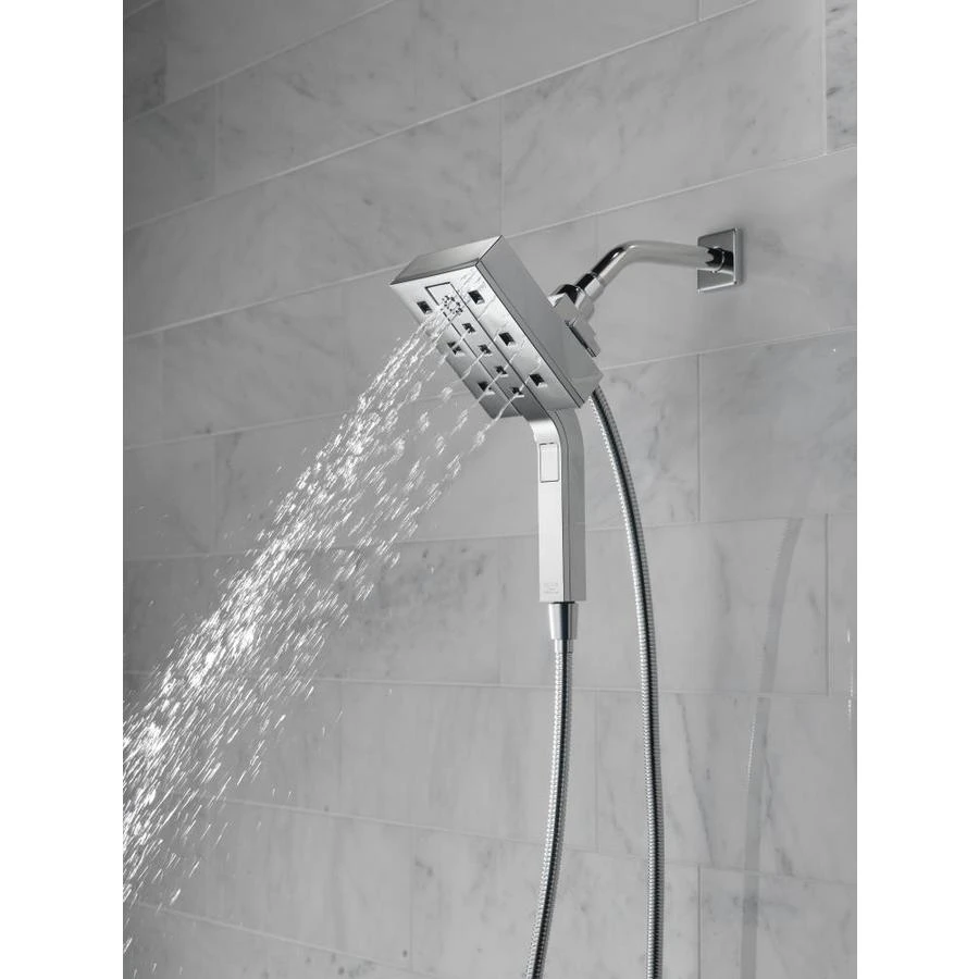 Delta In2ition H2Okinetic Chrome 4-Spray Dual Shower Head 2-GPM (7.6-LPM) 5 Delta In2ition H2Okinetic Chrome 4-Spray Dual Shower Head 2-GPM (7.6-LPM) - Image 3