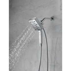Delta In2ition H2Okinetic Chrome 4-Spray Dual Shower Head 2-GPM (7.6-LPM) 24 Delta In2ition H2Okinetic Chrome 4-Spray Dual Shower Head 2-GPM (7.6-LPM) -Valpar Bathroom Shop 034449827546 12330498 1800x1800