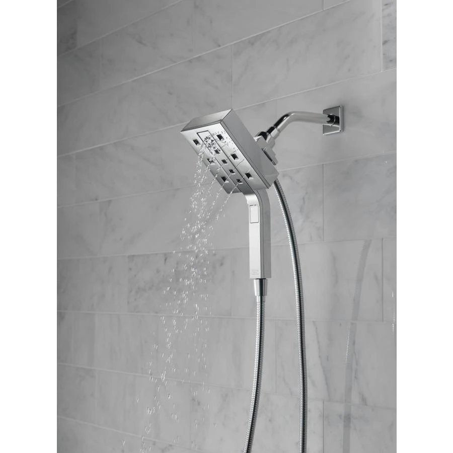 Delta In2ition H2Okinetic Chrome 4-Spray Dual Shower Head 2-GPM (7.6-LPM) 7 Delta In2ition H2Okinetic Chrome 4-Spray Dual Shower Head 2-GPM (7.6-LPM) - Image 5