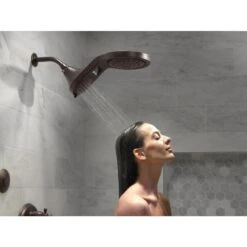 Delta Venetian Bronze 5-Spray Rain Shower Head 1.75-GPM (6.6-LPM) -Valpar Bathroom Shop 034449832366 09885988 1800x1800