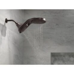 Delta Venetian Bronze 5-Spray Rain Shower Head 1.75-GPM (6.6-LPM) -Valpar Bathroom Shop 034449832366 09885989 1800x1800