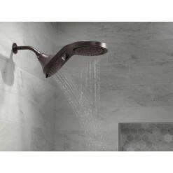 Delta Venetian Bronze 5-Spray Rain Shower Head 1.75-GPM (6.6-LPM) -Valpar Bathroom Shop 034449832366 12170420 1800x1800