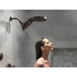 Delta Venetian Bronze 5-Spray Rain Shower Head 1.75-GPM (6.6-LPM) -Valpar Bathroom Shop 034449832366 12170421 1800x1800
