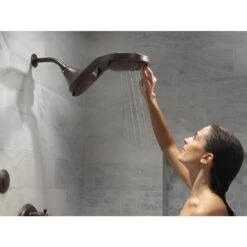 Delta Venetian Bronze 5-Spray Rain Shower Head 1.75-GPM (6.6-LPM) -Valpar Bathroom Shop 034449832366 12170423 1800x1800