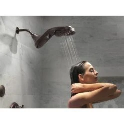 Delta Venetian Bronze 5-Spray Rain Shower Head 1.75-GPM (6.6-LPM) -Valpar Bathroom Shop 034449832366 12170424 1800x1800