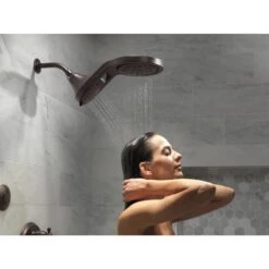 Delta Venetian Bronze 5-Spray Rain Shower Head 1.75-GPM (6.6-LPM) -Valpar Bathroom Shop 034449832366 12170426 1800x1800