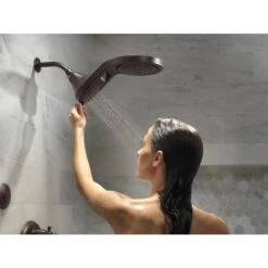 Delta Venetian Bronze 5-Spray Rain Shower Head 1.75-GPM (6.6-LPM) -Valpar Bathroom Shop 034449832366 12170428 1800x1800