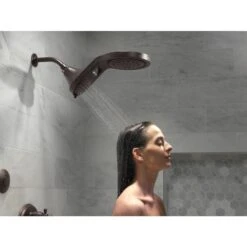 Delta Venetian Bronze 5-Spray Rain Shower Head 1.75-GPM (6.6-LPM) -Valpar Bathroom Shop 034449832366 12170429 1800x1800
