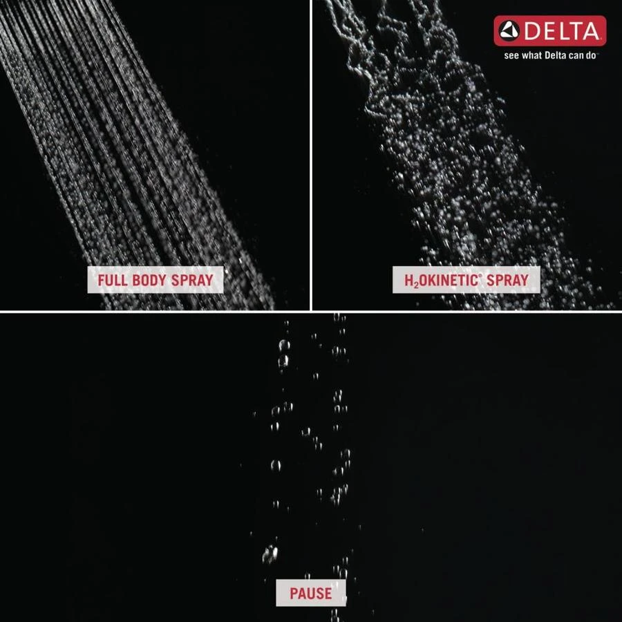 Delta Valdosta With H2Okinetic Technology Spotshield Brushed Nickel 1-Handle Bathtub And Shower Faucet With Valve 7 Delta Valdosta With H2Okinetic Technology Spotshield Brushed Nickel 1-Handle Bathtub And Shower Faucet With Valve - Image 5