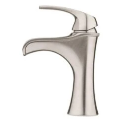Pfister Jaida Brushed Nickel 1-handle Single Hole/4-in Centerset WaterSense Bathroom Sink Faucet With Drain -Valpar Bathroom Shop 038877604090 16801805 1800x1800
