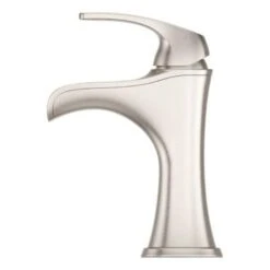 Pfister Jaida Brushed Nickel 1-handle Single Hole/4-in Centerset WaterSense Bathroom Sink Faucet With Drain -Valpar Bathroom Shop 038877604090 16801832 1800x1800