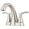 Pfister Masey Brushed Nickel 2-Handle 4-in Centerset WaterSense Bathroom Sink Faucet With Drain -Valpar Bathroom Shop 038877623299 1800x1800