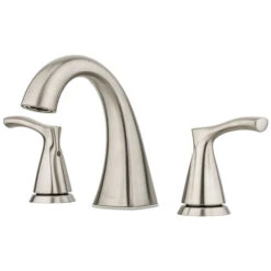 Pfister Masey Brushed Nickel 2-handle Widespread WaterSense Bathroom Sink Faucet With Drain -Valpar Bathroom Shop 038877623312xl 1800x1800
