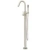 Valspar Pfister Modern Brushed Nickel 1-Handle Commercial/Residential Freestanding Bathtub Faucet 2 Valspar Pfister Modern Brushed Nickel 1-Handle Commercial/Residential Freestanding Bathtub Faucet -Valpar Bathroom Shop 038877631850 1800x1800