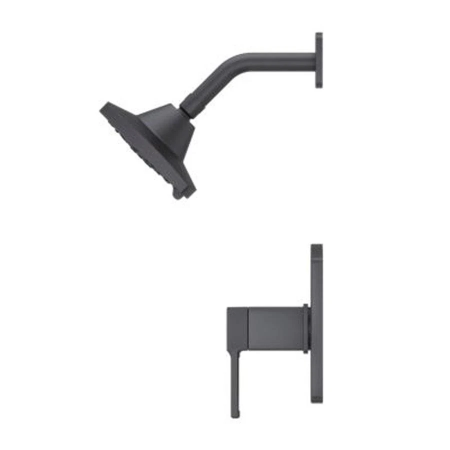 Pfister Pfister Deckard Bath Matte Black 1-Handle Shower Faucet 10 Pfister Pfister Deckard Bath Matte Black 1-Handle Shower Faucet - Image 8