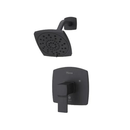 Pfister Pfister Deckard Bath Matte Black 1-Handle Shower Faucet 14 Pfister Pfister Deckard Bath Matte Black 1-Handle Shower Faucet - Image 12
