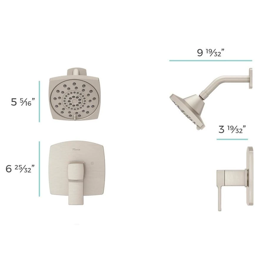 Pfister Pfister Deckard Bath Matte Black 1-Handle Shower Faucet 16 Pfister Pfister Deckard Bath Matte Black 1-Handle Shower Faucet - Image 14