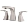 New Lower Price; Pfister Karci Spot Defense Brushed Nickel 2-Handle Widespread WaterSense Bathroom Sink Faucet With Drain -Valpar Bathroom Shop 038877640081 1800x1800