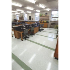 Armstrong Flooring Imperial Texture 45-Piece 12-in X 12-in Polar White Glue (Adhesive) Commercial VCT Tile -Valpar Bathroom Shop 042369011075 03700102 1800x1800