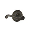 Schlage F51 Flair Flair Aged Bronze Reversible Keyed Entry Door Handle -Valpar Bathroom Shop 043156890828 1800x1800