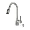 Aylesbury Single-Handle Pull-Down Sprayer Kitchen Faucet With Soap Dispenser In Stainless Steel -Valpar Bathroom Shop 060698c79ed98ec18146b9eae3ed1cc6 1800x1800