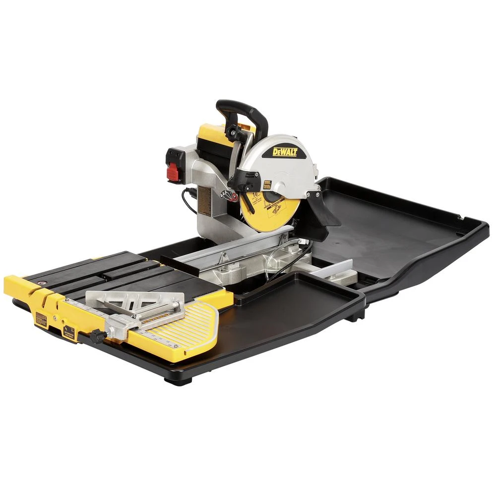 DEWALT 10 In. Wet Tile Saw With Stand 6 DEWALT 10 In. Wet Tile Saw With Stand - Image 4