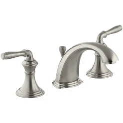 KOHLER Devonshire Vibrant Brushed Nickel 2-handle Widespread WaterSense Bathroom Sink Faucet With Drain -Valpar Bathroom Shop 087206793141xl 1800x1800