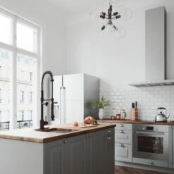 Zurich Single-Handle Pull-Down Sprayer Kitchen Faucet With Deck Plate In Matte Black 20 Zurich Single-Handle Pull-Down Sprayer Kitchen Faucet With Deck Plate In Matte Black -Valpar Bathroom Shop 0892fd014dcd40f27a7a1dd303d272ce 1800x1800