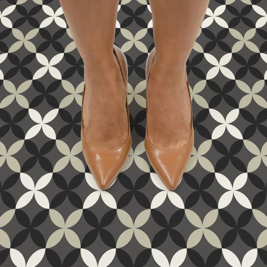 FloorPops 20-Piece 12-in X 12-in Neutral Peel And Stick Vinyl Tile 5 FloorPops 20-Piece 12-in X 12-in Neutral Peel And Stick Vinyl Tile - Image 3