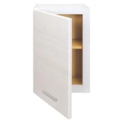 Style Selections Acadia 12-in W X 20-in H X 6.93-in D White Bathroom Wall Cabinet -Valpar Bathroom Shop 094803145112 08862637 1800x1800